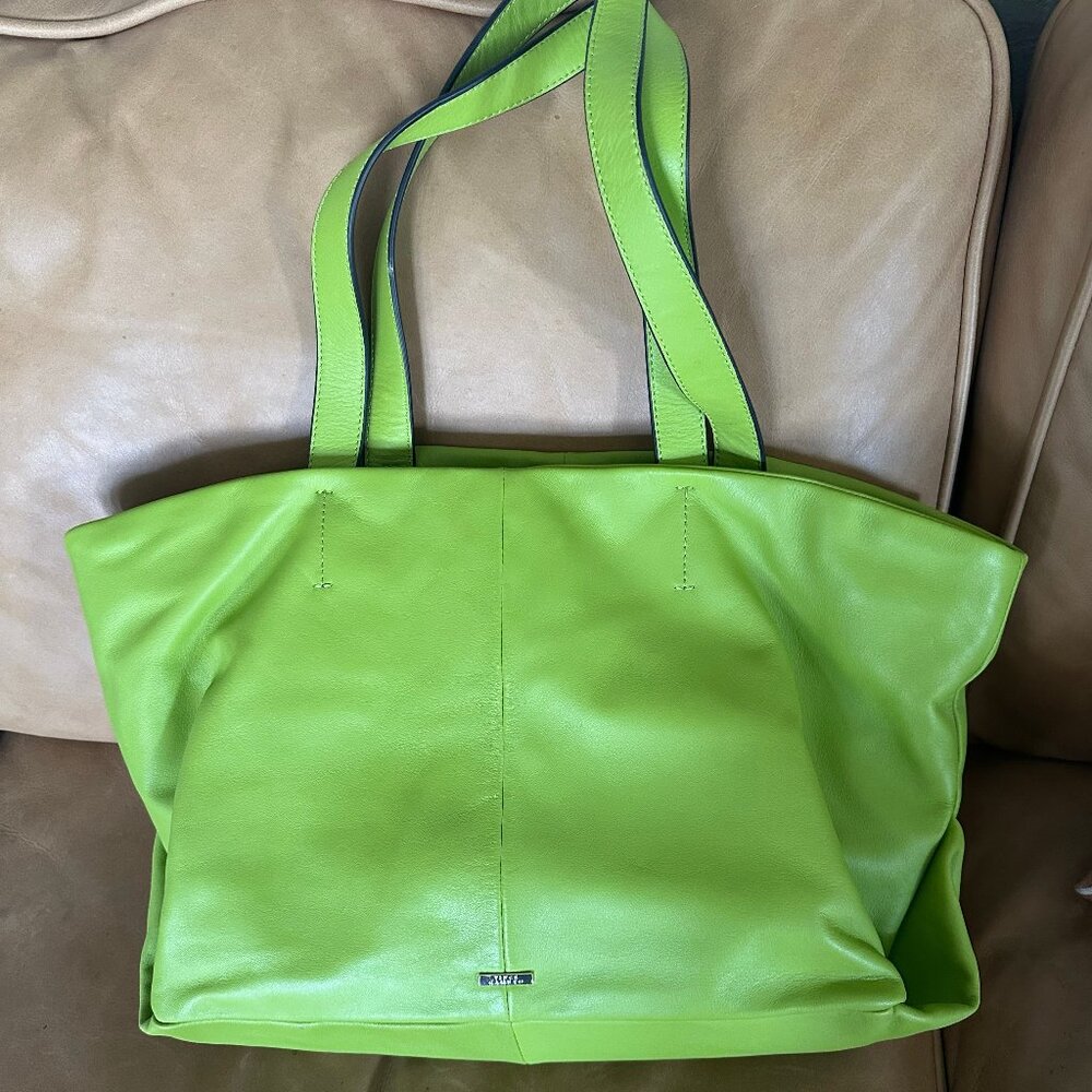 Vince Camuto Maryn Shoulder Tote Bag In Green